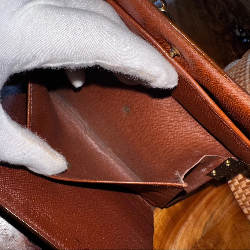 Louis Vuitton vintage international long monogram wallet converted Crossbody - Picture 12 of 16